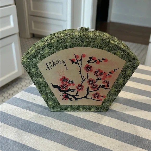Vintage Calligraphy Set with Green and Red Case